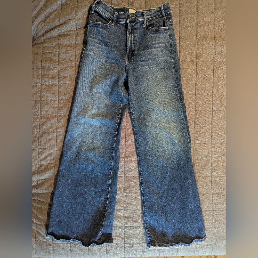 MOTHER Dark Blue Denim Jeans